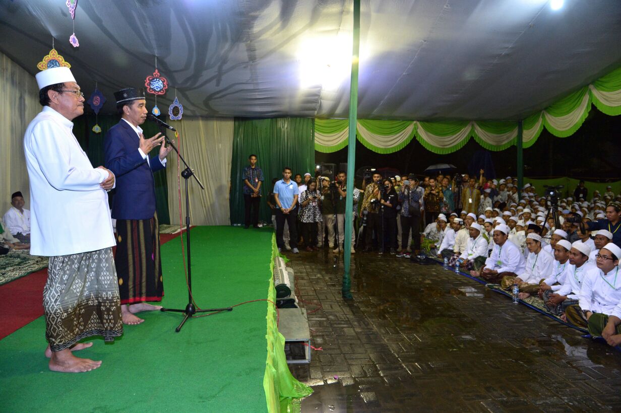 Diminta Presiden Sebutkan Nama Suku, Ini Jawaban Santri Ponpes Langitan