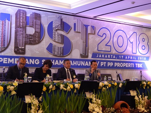 PP Properti Setuju Pembagian Dividen 88 Miliar Untuk Tahun 2017