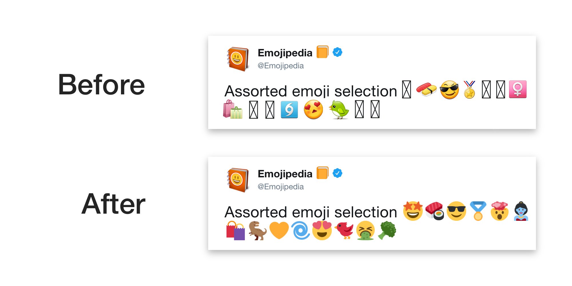Kini Twitter Untuk Android Miliki Emoji Baru - ivoox.id