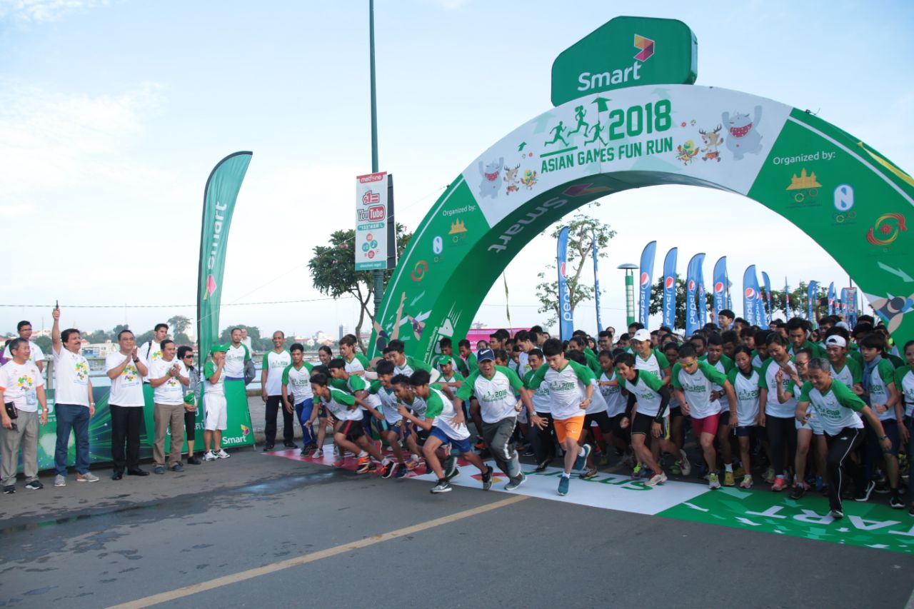 Asian Games 18th Fun Run Kamboja