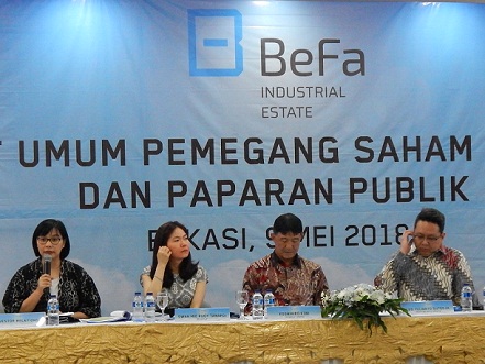 Bekasi Fajar Industrial Estate Menyetujui Pembagian Dividen Rp96,47 Miliar - ivoox.id