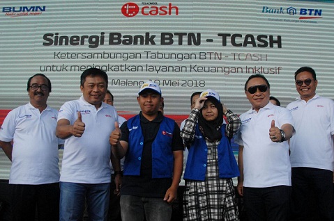 Bank BTN dan Telkomsel Meningkatkan Penetrasi Layanan Keuangan Inklusif Melalui TCash - ivoox.id