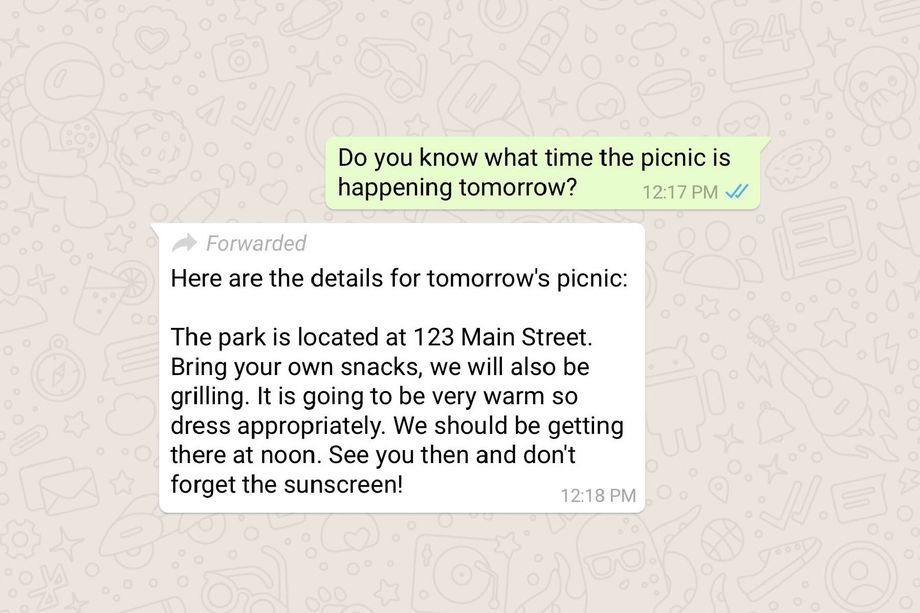 WhatsApp Akan Memberi Tanda Pada Pesan yang Diteruskan