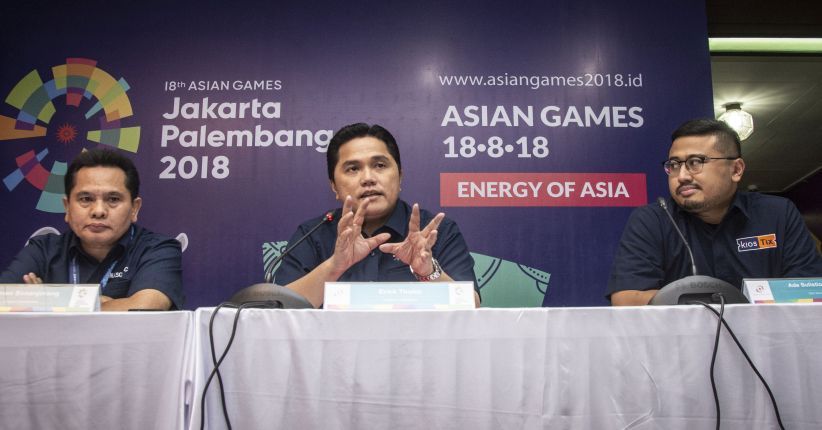 erick_thohir dan direktur tiket sarman simanjorang