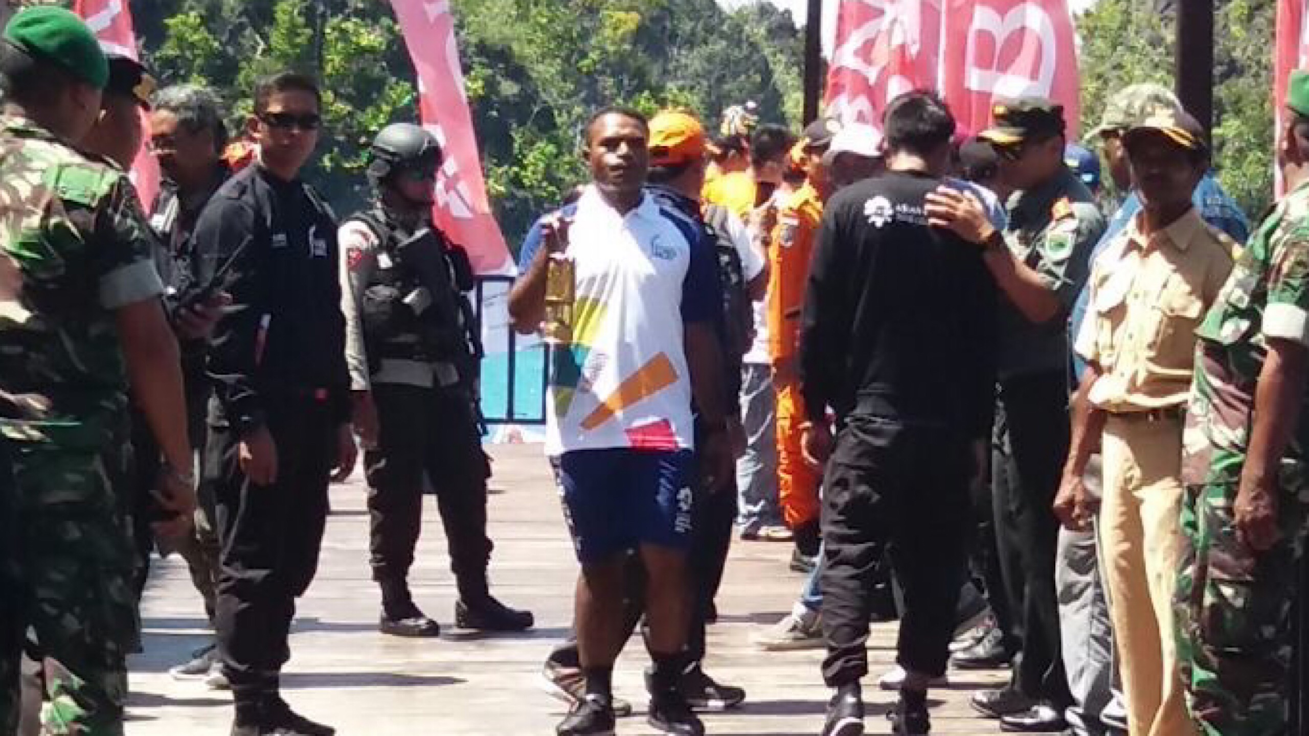 obor asian games-raja ampat