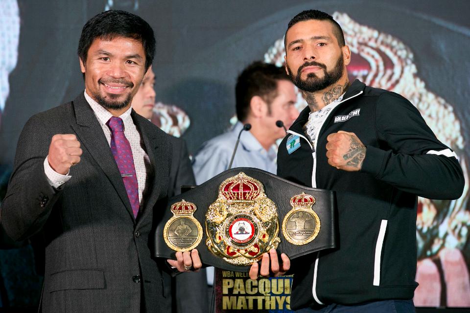 pacquiao vs matthysse