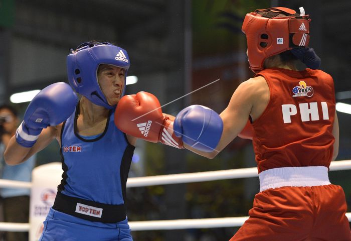 petinju filipina melawan petinju Indonesia
