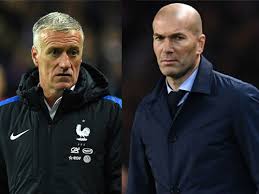 zidane dan deschamps