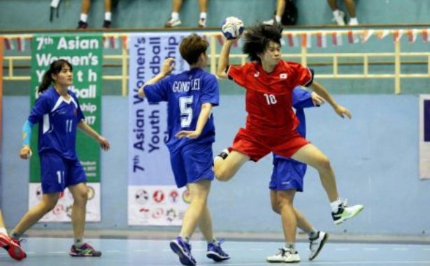 jepang vs thailand -bola tangan putri