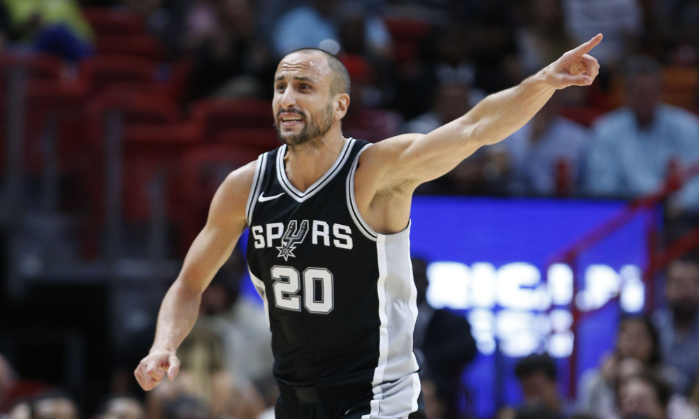 AP SPURS HEAT BASKETBALL S BKN USA FL