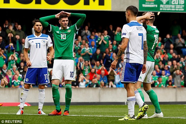 bosnia vs irlandia utara
