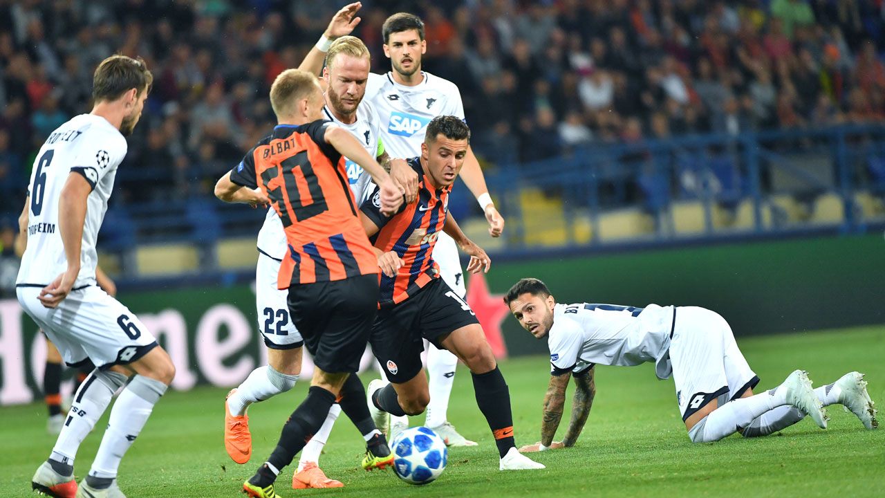 hoffenheim vs shaktar