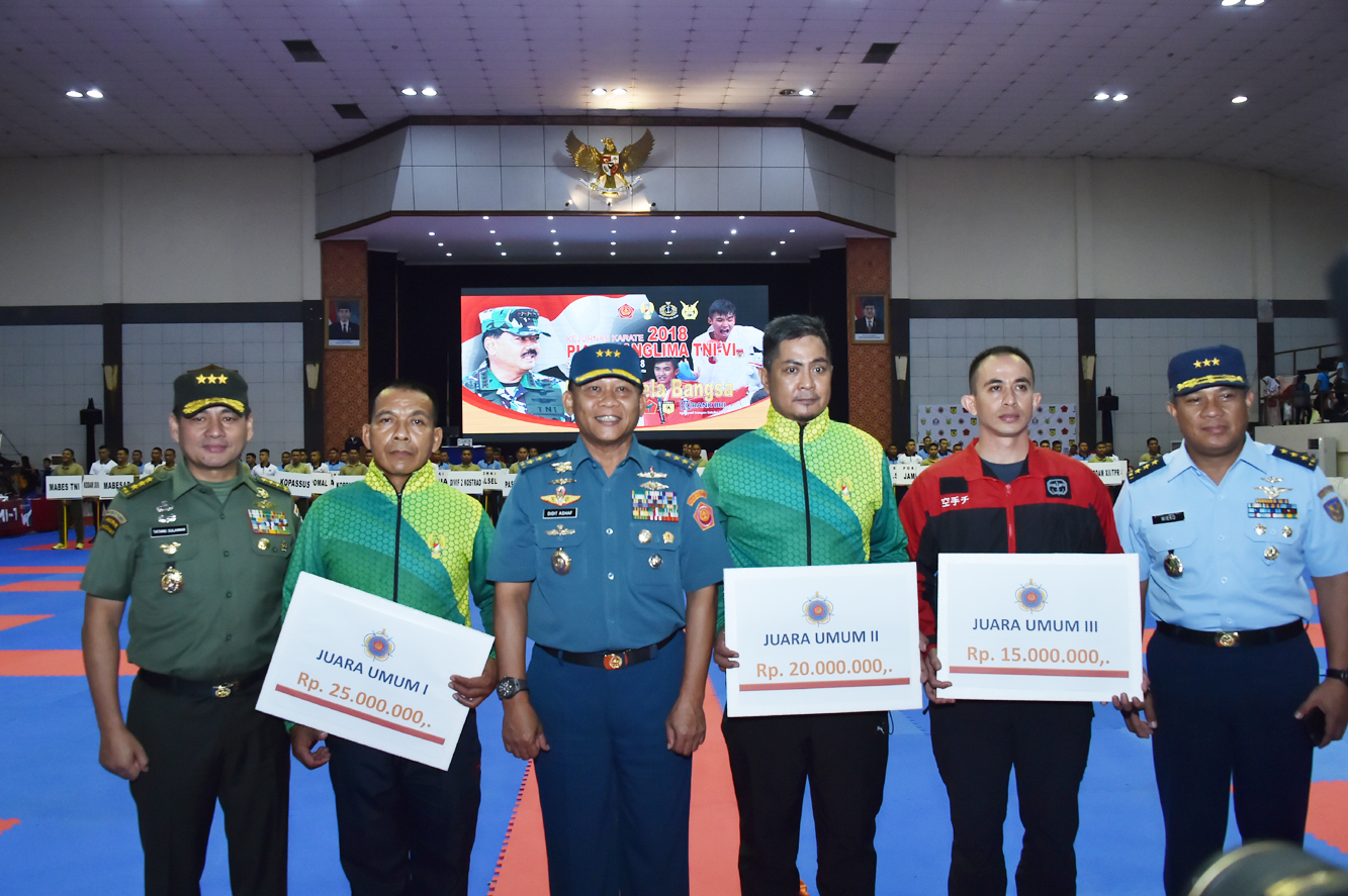 kejurnas karate piala panglima TNI