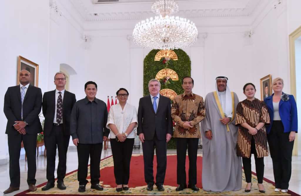 presiden jokowi dan IOC