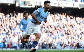 sergio aguero - manchester city vs brighton