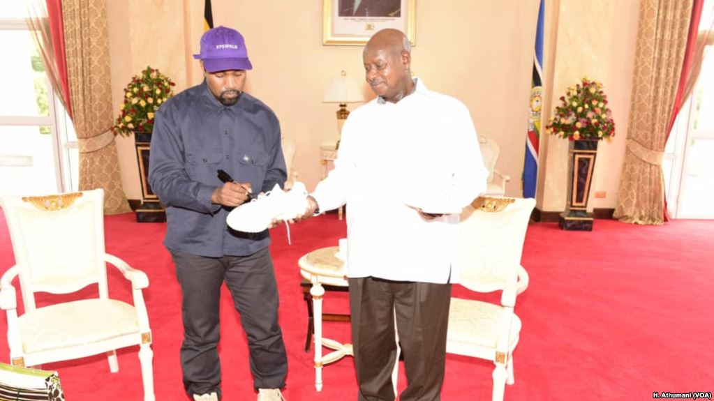Kanye West - pemimpin Uganda