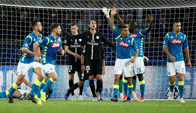 PSG vs napoli