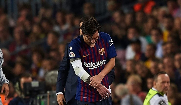 lionel messi cedera