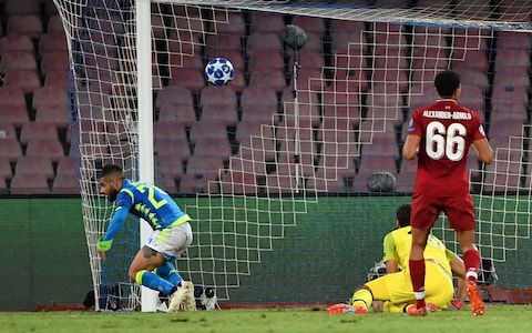 lorenso insigne - napoli vs liverpool