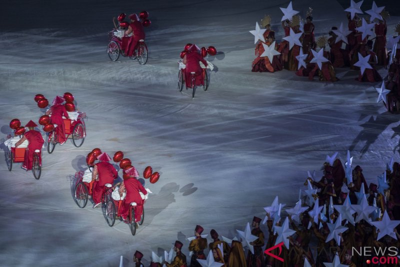 upacara pembukaan asian para games