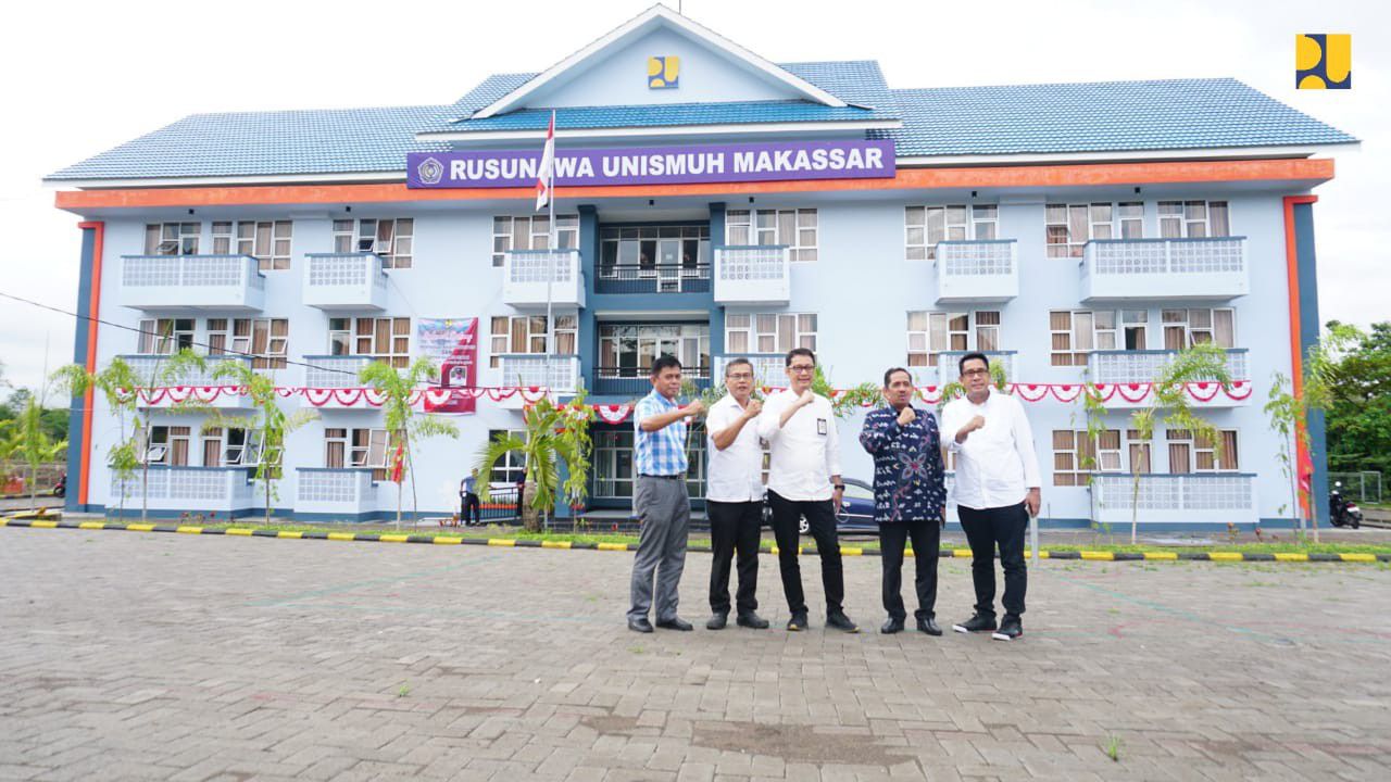Dukung-Peningkatan-Mutu-Pendidikan-Kementerian-PUPR-Selesaikan-Rusun-Keempat-di-Unismuh-Makassar-doc.Pupr-ivoox.id_