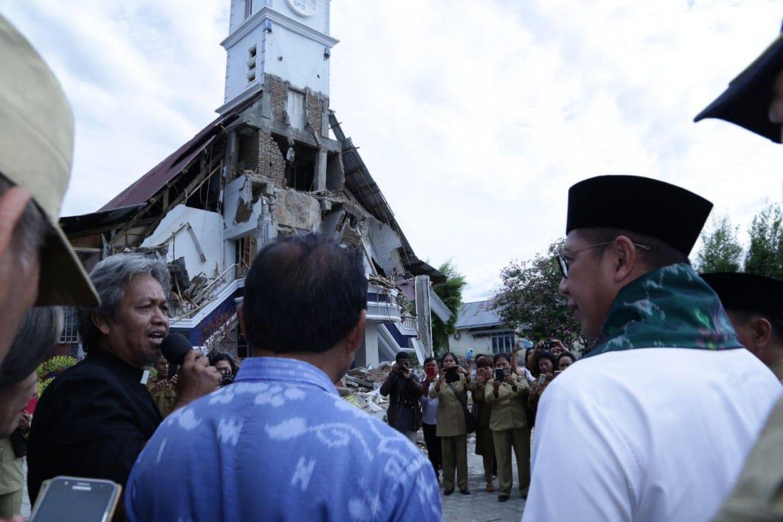 Pascabencana-Menag-Tinjau-Rumah-Ibadah-Madrasah-dan-IAIN-Palu-doc.Menag-ivoox.id_