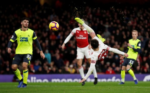 Lucas Torrerira - arsenal vs huddersfield