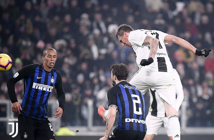 Mario Mandzukic - juve vs inter