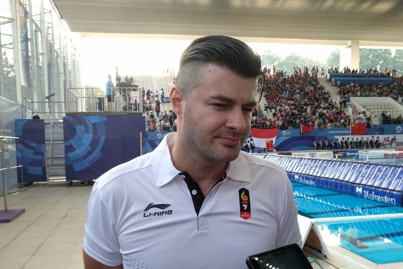 Milos Sakovic - pelatih timnas polo air