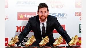lionel messi - sepatu emas