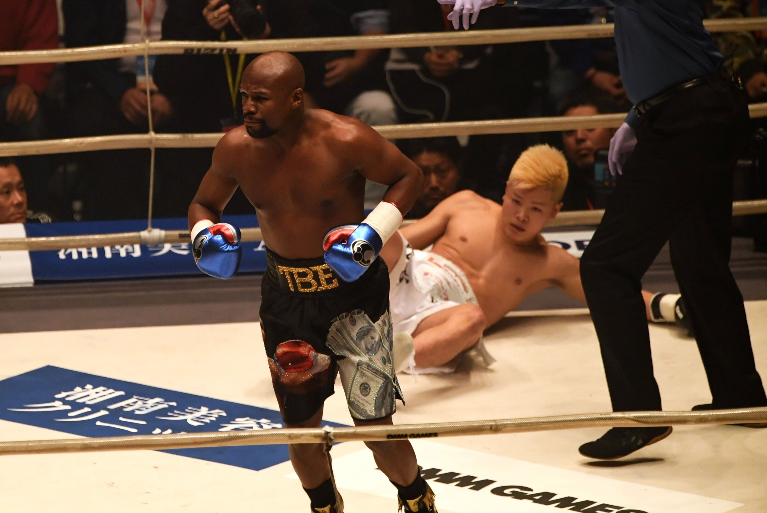 Floyd Mayweather vs tenshin