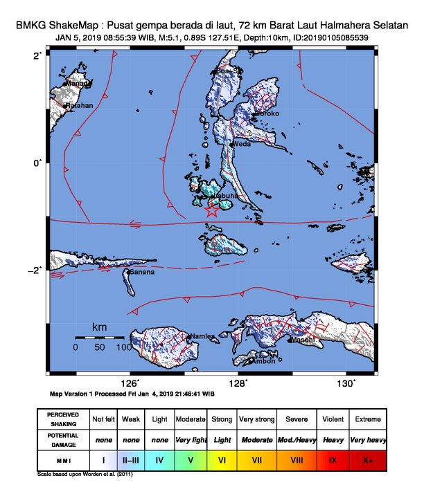 Gempa Halmahera