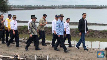 Presiden-Joko-Widodo-Pimpin-Panen-Raya-Udang-Vaname-di-Muara-Gembong-Bekasi-doc.MenKLHK-ivoox.id_