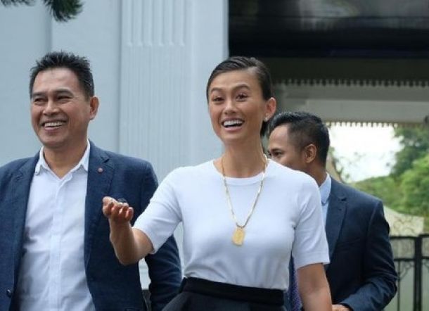 Agnez Mo Bahas Generasi Muda dan Optimisme saat Bertemu Presiden Jokowi
