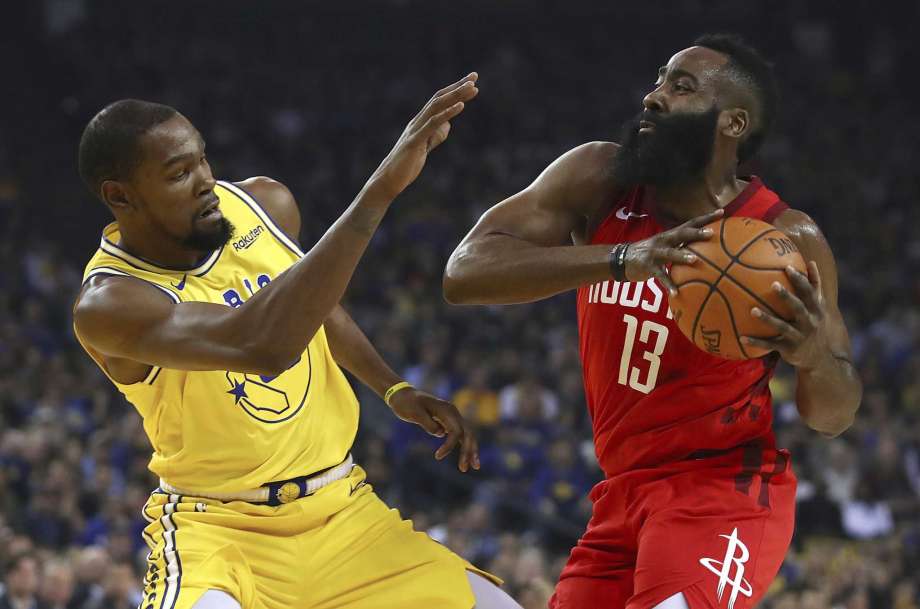 james harden - warriors vs rockets