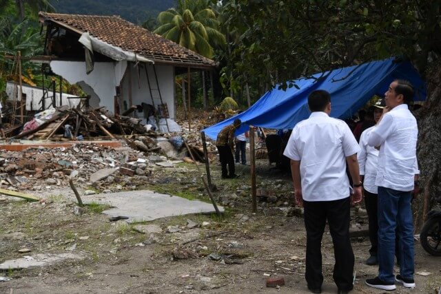 presiden di tsunami