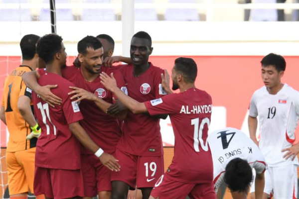qatar vs korut1