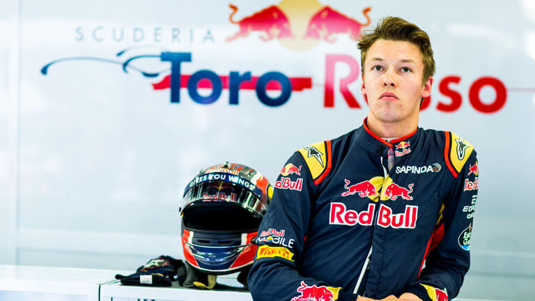 Danill Kvyat - toro rosso
