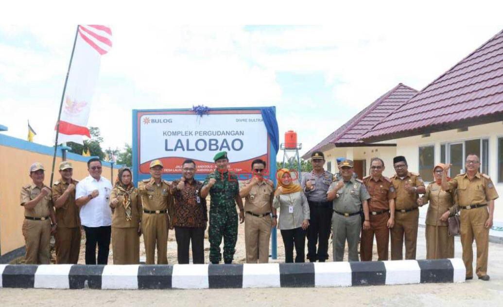 Gudang-Bulog-Konsel-Diresmikan-Petani-Diberikan-Pendampingan-Cara-Produksi-Beras-Berkualitas-doc.berkualitas-ivoox.id_
