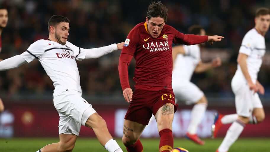 Nicolo Zaniolo - AS Roma vs AC Milan