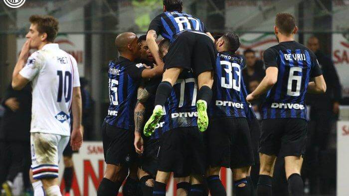 inter milan vs sampdoria