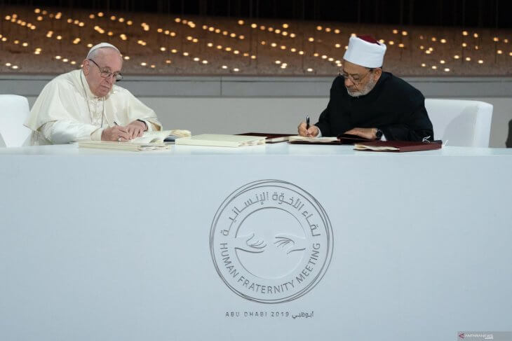 paus dan imam al azhar