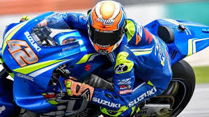 pembalap Suzuki Ecstar Alex Rins