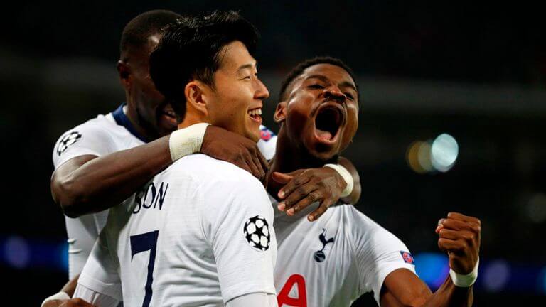 son heung min -spur vs dortmun