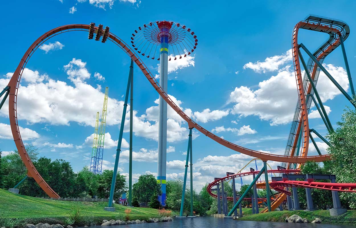 Inilah Roller Coaster Tepanjang, Tertinggi, dan Tercepat di Dunia