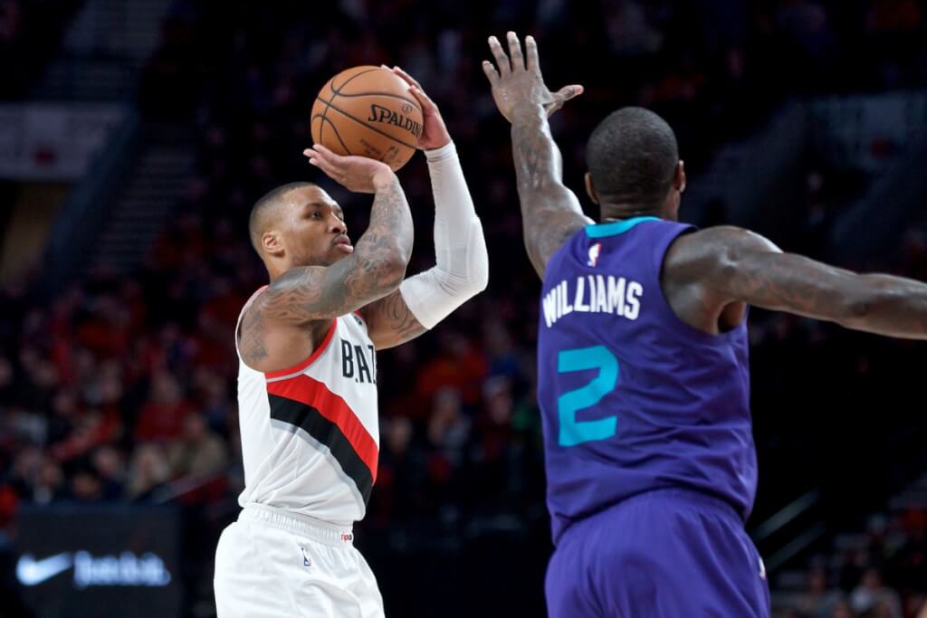 charlotte vs blazers