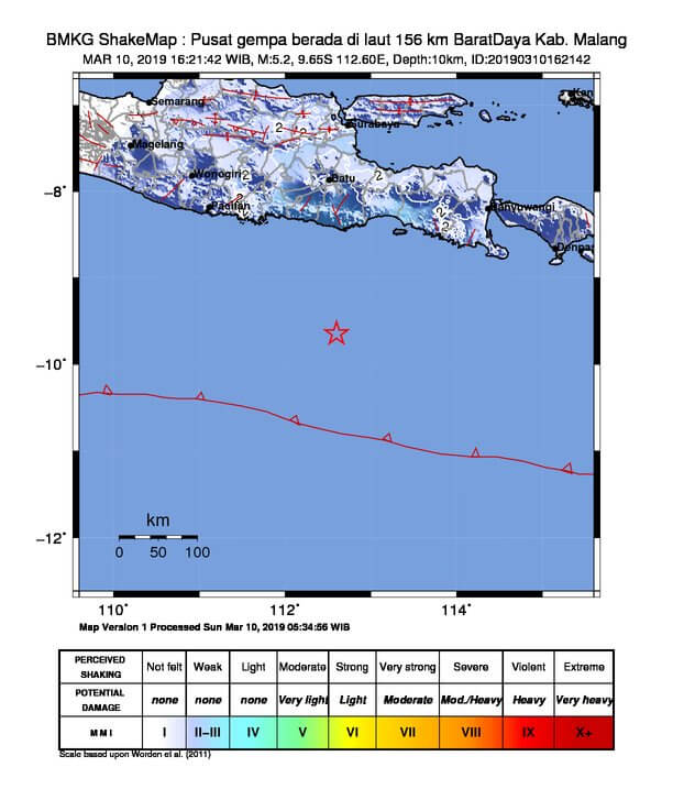 gempa malang