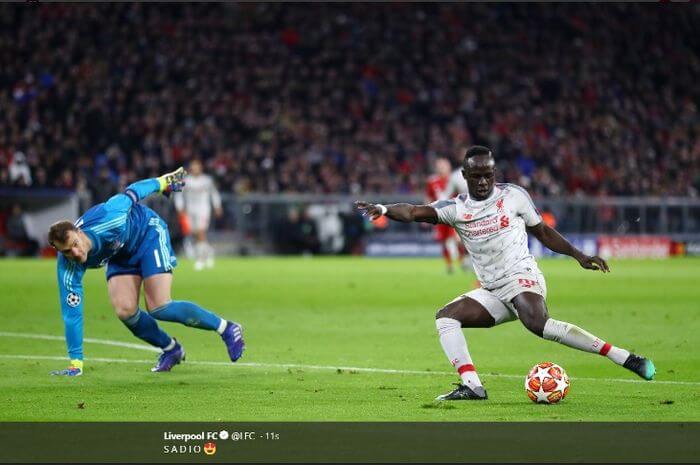 sadio mane - bayern munchen vs liverpool 1
