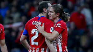 Diego Godin dan Filipe Luis