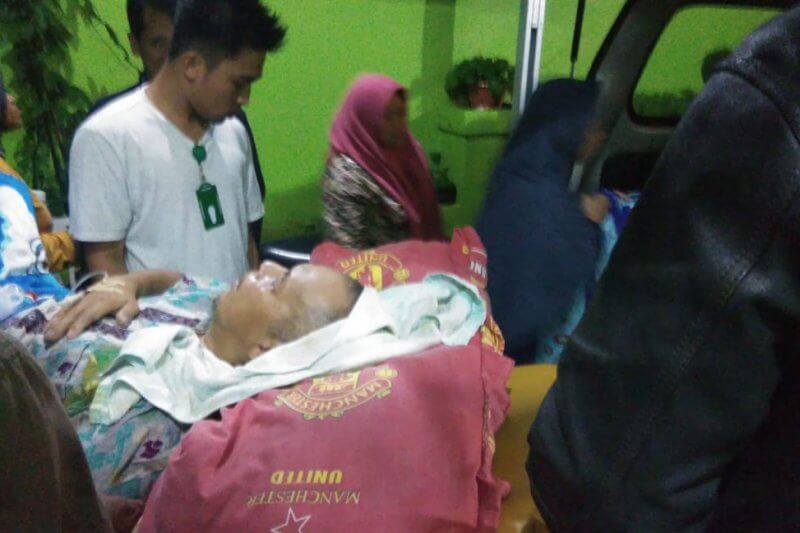 KPPS sakit (Antara)
